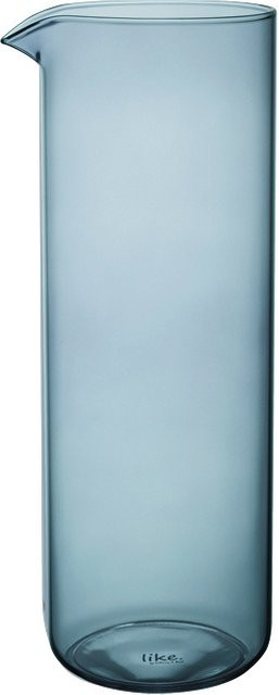 Villeroy & Boch Like Glass Wasserkaraffe Saftkrug Ice, 1 Liter, Blau/Weiß - Bild 1