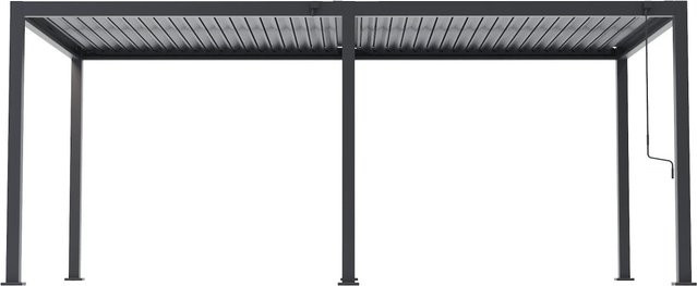 MWH Pergola C110 Series Anthrazit B: 6 m, T: 3 m - Bild 1