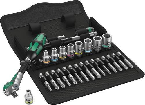 Wera Zyklop Speed Steckschlüsselsatz 8100 SA 6 metrisch, 28-teilig, 1/4 Zoll (6,3 mm) - Bild 1