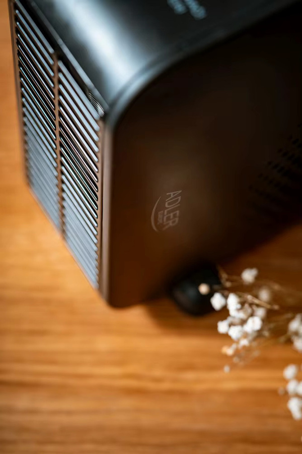 Elektrischer Fan Heater von Adler mit 2000 W, Thermostat und Lüfterfunktion in Schwarz - Bild 5