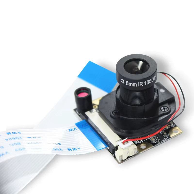 Raspberry Pi Kamera 5MP 1080P mit optionaler Nachtsicht, Weitwinkel Fisheye und IR-CUT sowie FF AF für Raspberry Pi 4B 3B+ 3B Null - Bild 2