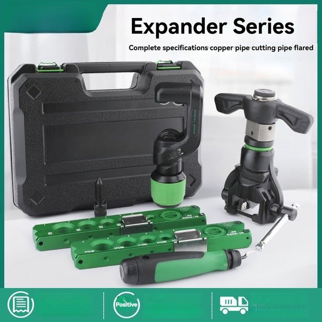 YunlinLi Professioneller Kupferrohr-Expander als exzentrisches Bördelwerkzeug und AC-Loch-Expander für Kälte-Reparatur-Sets - Bild 1