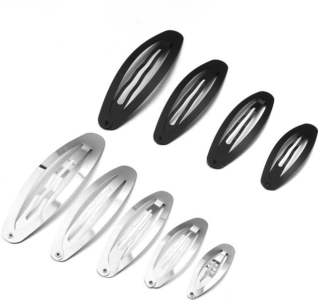 Haar Clips, Eisen, Oval, Damen, Mädchen - Bild 1