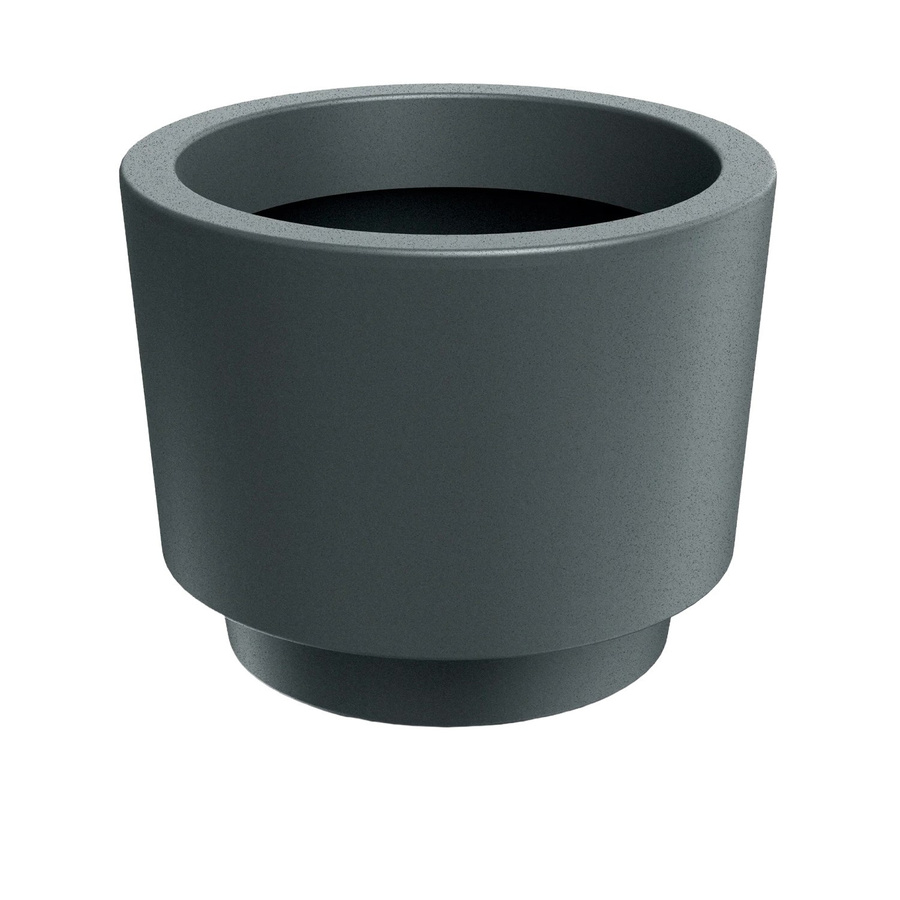 Prosperplast Blumentopf Splito modern in Graphit, Durchmesser: 40 cm, Höhe: 30,5 cm - Bild 2