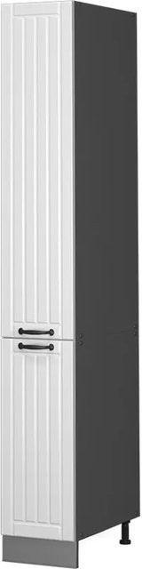 Vicco Apothekerhochschrank Fame-Line Küchenschrank im Landhausstil, Anthrazit/Weiß, Breite: 30 cm - Bild 2