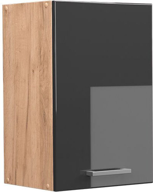 Vicco Hängeschrank Modern mit Drehtüren in Anthrazit oder Goldkraft Eiche, B: 40 cm, H: 60 cm, T: 31 cm - Bild 1