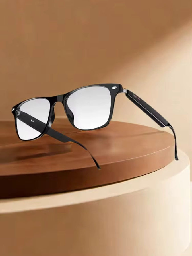 LAXASFIT Smart Musik Sonnenbrille mit Kamera und Bluetooth Kopfhörer für Damen und Herren in Schwarz und Transparent - Bild 5