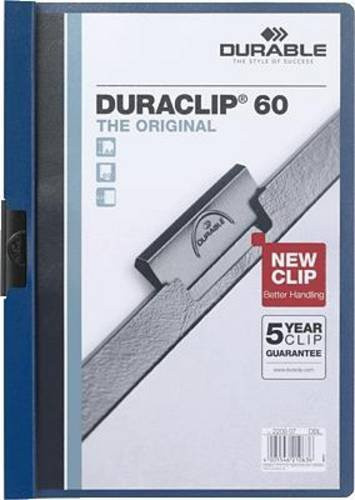 Durable Klemmmappe DURACLIP 60 DIN A4 Dunkelblau - Bild 1