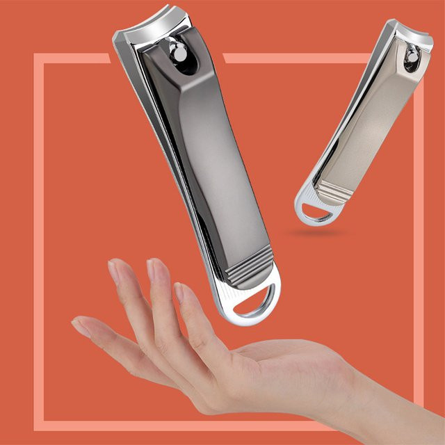 Ouriner Nagelknipser und Nagel Feile, Edelstahl, Glänzend - Bild 1