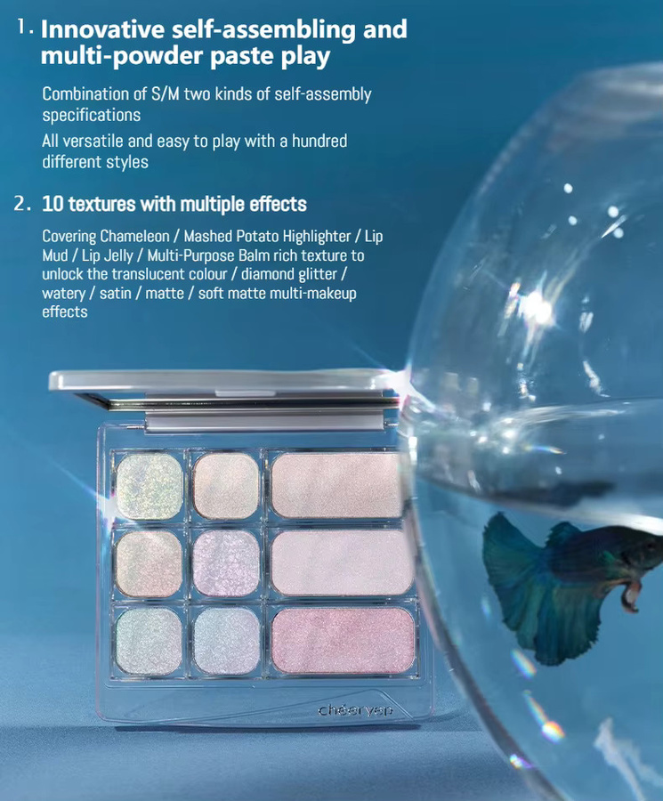 Qianyan Eyeshadow, Matt, Puder - Bild 3
