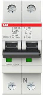 ABB S201-Z25NA Leitungsschutzschalter 25A 230V 2CDS251103R0518 - Bild 1
