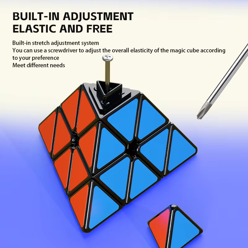 SENGSO Pyraminx Speedcube, Dreieck-Puzzle-Spielzeug - Bild 3