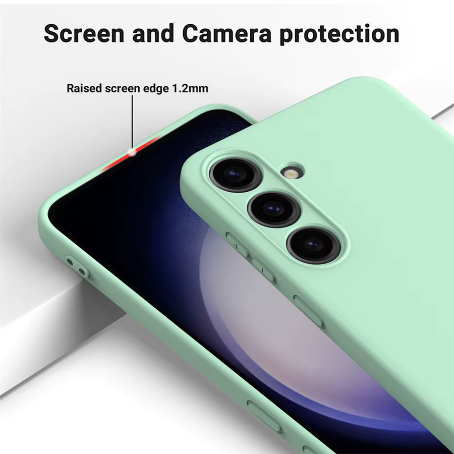 Samsung Offizielle Schutzhülle aus weichem Silikon für Galaxy S25 Ultra Plus S24 S23 S22 S21 S20 FE in Purple - Bild 3