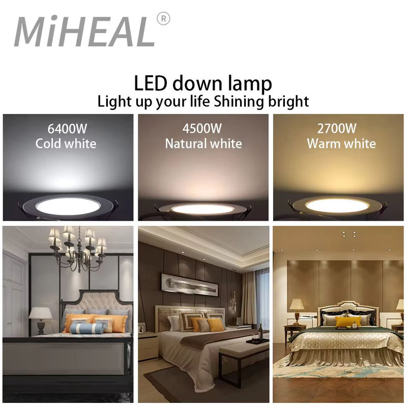 Aprillight LED Einbaustrahler Weiß für Wohnzimmer, Flur und Schlafzimmer mit AC 220V Anschluss - Bild 3