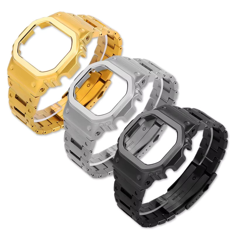 Casio Armbandgehäuse Titanlegierung, Titan-Lünette, Unisex - Bild 3