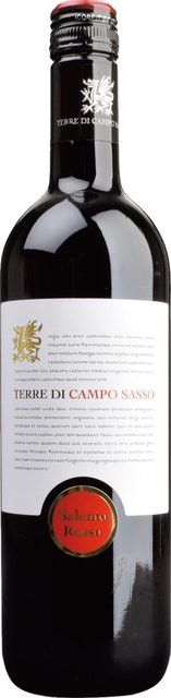 Terre di Campo Sasso Rosso Rotwein, Negroamaro, Apulien, 2023, trocken, 0,75 l - Bild 1