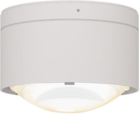 Top Light Puk! 120 One Avantgarde LED-Deckenleuchte in Weiß Matt mit mattem Glas und warmweißem Licht (2700K) - Bild 1