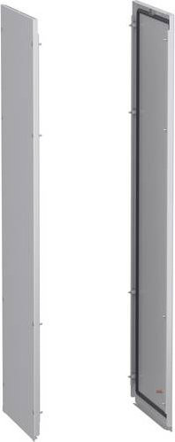 Schneider Electric NSY2SPN124 PanelSeT SFN Seitenwände für elektrische Gehäuse, Außenbefestigung, Grau, H: 120 cm, T: 40 cm, 2er-Set - Bild 1