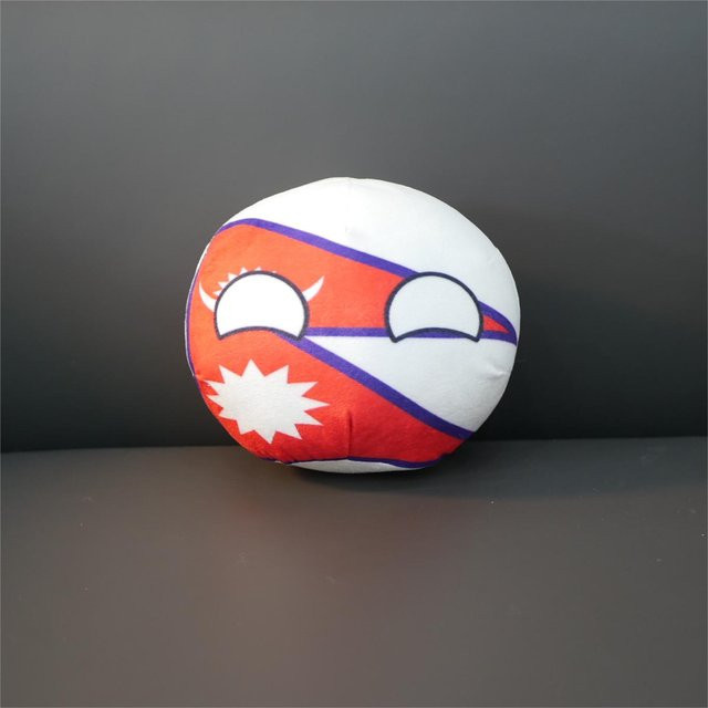 Island Polandball Plüschpuppe, 20cm, Plüsch / Textil - Bild 1