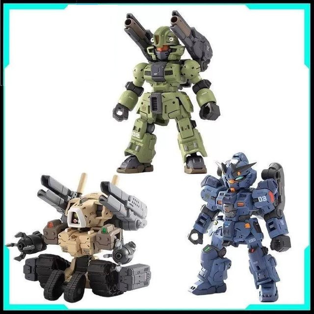 Bandai Canned Squad Unit Q-Version Mecha Bausatz, Actionfigur, 7cm - Bild 1