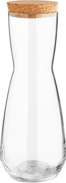 VEGA Karaffe Hannah mit Eichstrich, 1,1 l, transparent, 6er Pack, Durchmesser: 7,6 cm, Höhe: 25,2 cm - Bild 1