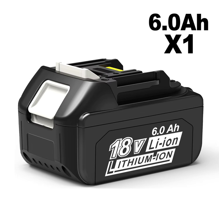 Makita Akku Set 18V mit 6000mAh BL1830 Akku und 6A Ladegerät in Schwarz - Bild 6