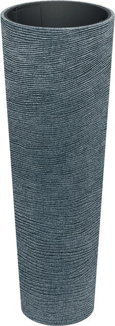 Prosperplast Blumentopf Tubra Schlank Hoch Granit-Schwarz Höhe: 100 cm, Durchmesser: 40 cm - Bild 1