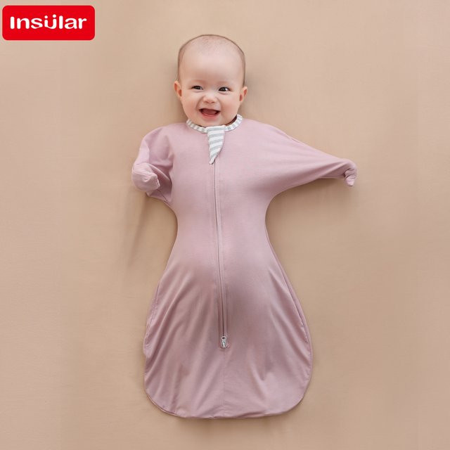 Stoßdämpfende Baby Wickelunterlage für Neugeborenen in Pink oder Lila von Insular - Bild 1