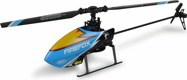 Amewi AFX4 XP Single-Rotor Hubschrauber RTF, Blau/Schwarz - Bild 1