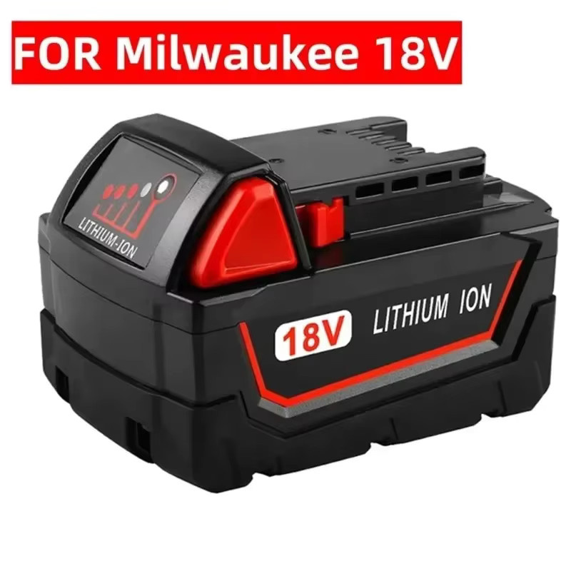 Milwaukee M18B5 Akku und Ladegerät Set 18 V mit 12000 mAh für M18 Elektrowerkzeuge, Modell 48-11-1860 mit 21700-Zellen - Bild 1