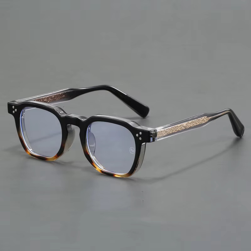 KOCOLIOR Lesebrille, Vollrand, Acetat, Schwarz, Unisex - Bild 2