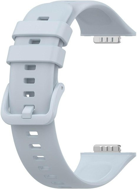 Uhrenarmband Silikon, hellblau, Huawei Watch Fit 2, Unisex - Bild 1