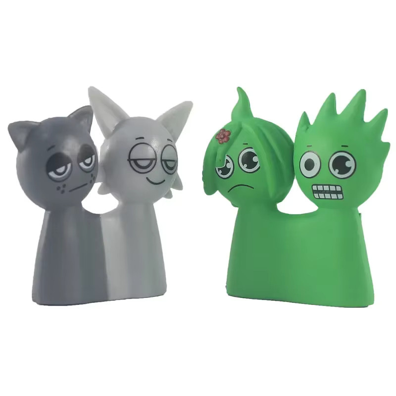 Sprunki Actionfiguren, Sammelmodell, 12-teiliges Set, Kunststoff - Bild 3