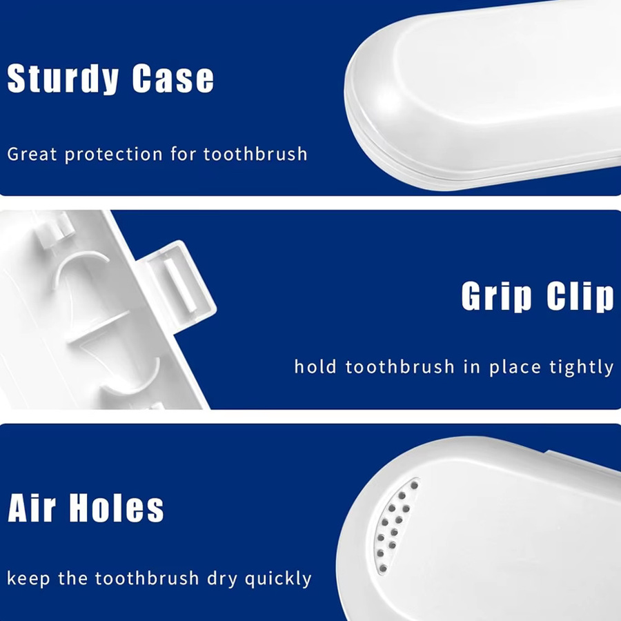 Oral B Ersatz-Reiseetui-Set für Bürstenköpfe und Zahnbürsten, Unisex - Bild 1