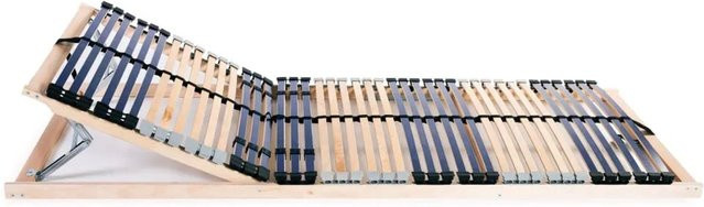 2er-Set vidaXL Lattenroste aus Buche und Birke mit 42 Latten und 7 Zonen, B: 80 cm, L: 200 cm - Bild 1