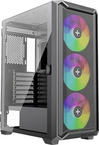 Xilence X613 Blade II Midi-Tower PC-Gehäuse in Schwarz mit Staubfilter - Bild 1