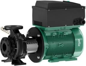 Wilo Trockenläufer-Energiespar-Einzelpumpe BL-E40/95-2,2/2-S1 in Grün, DN65, DN40, 2.2kW, 2.7kW - Bild 1