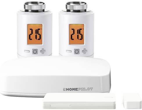HOMEPILOT Funk Starterkit Heizen Smart Home Heizungssteuerung mit App-Steuerung und WiFi in Weiß - Bild 1