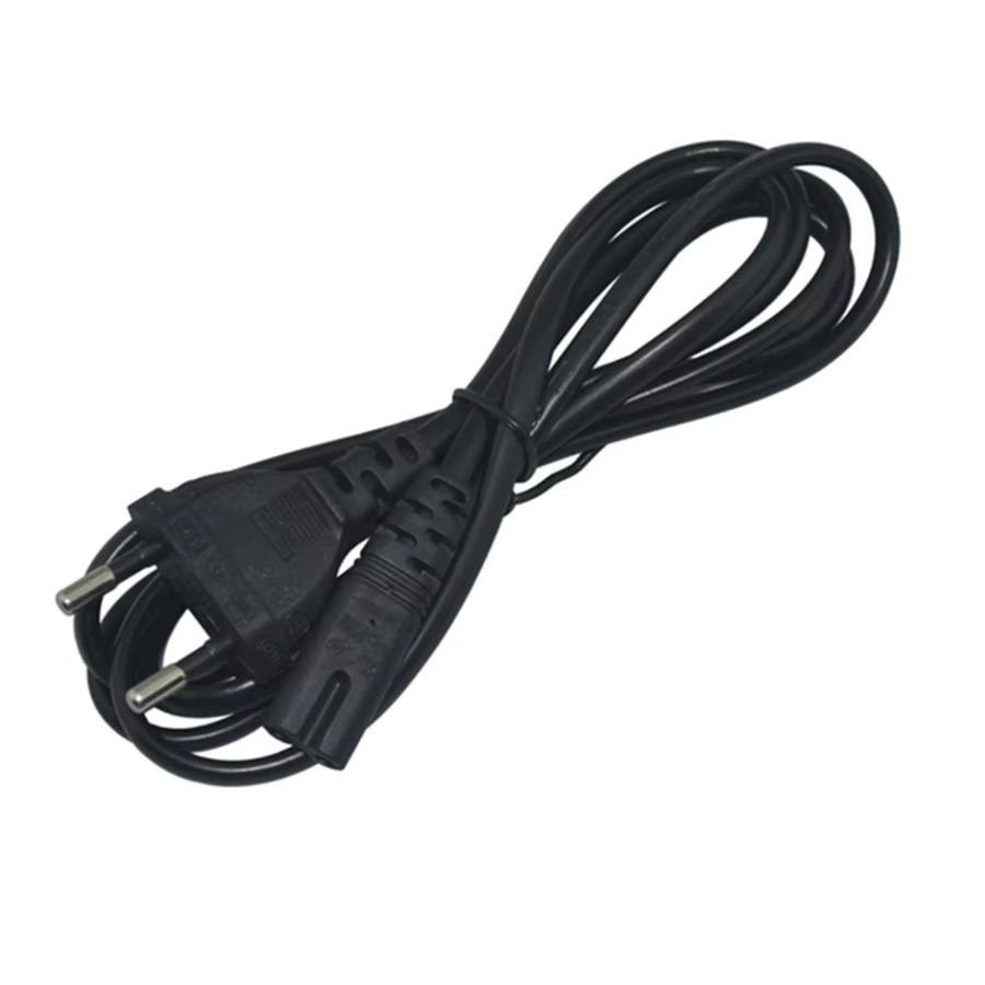 OULLX Figur-8-Stromkabel in Schwarz, 1,5 m Ladekabel für PS1 PS2 PS3, PlayStation und Xbox - Bild 3