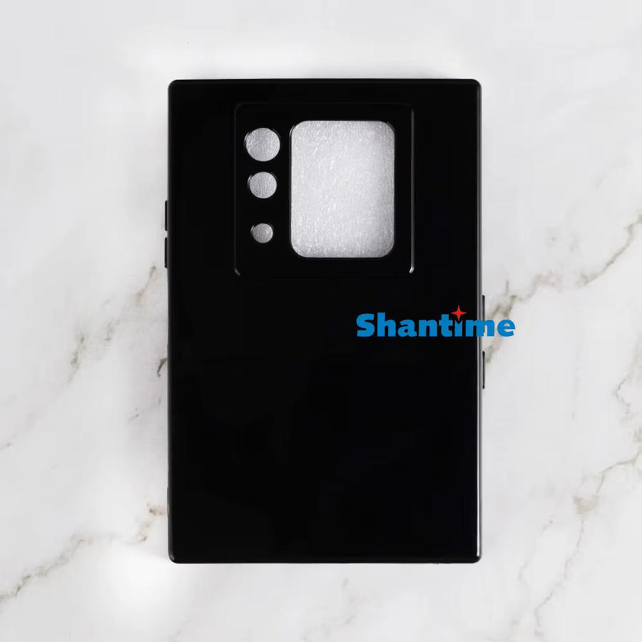 Stoßfeste und flexible Schutzhülle für Unihertz Titan 2 in Transparent oder Schwarz - Bild 2
