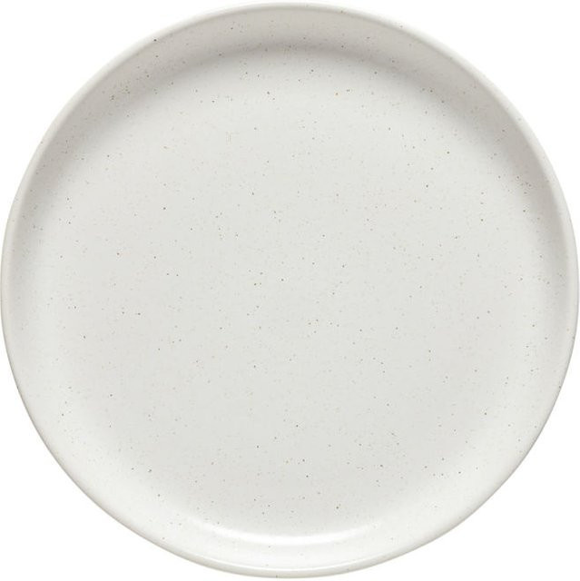 Costa Nova Runder Teller Pacifica, 12er Set, Weiß, Keramik, Durchmesser: 23,8 cm, Höhe: 2,3 cm - Bild 1