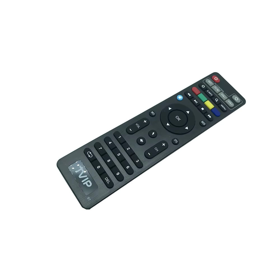 TVIP BT Bluetooth Fernbedienung in Schwarz für TVIP 410 412 525 530 605 705 706 IP TV Box und Satellitenreceiver - Bild 2