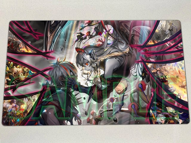 YuGiOh Playmat Fusion Dispatch Fallen of Albaz von YANFU, Multicolour - Bild 1