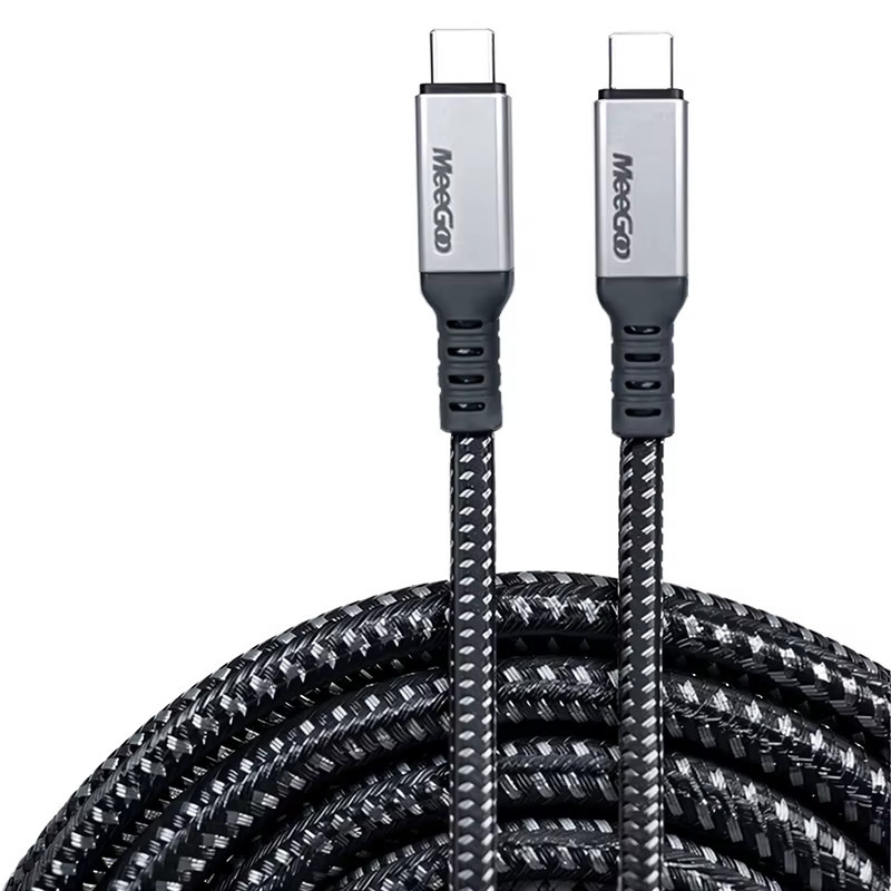 MeeGoo USB Typ C Schnellladekabel 240 W in Schwarz für Samsung, iPhone, Xiaomi und iPad - Bild 7