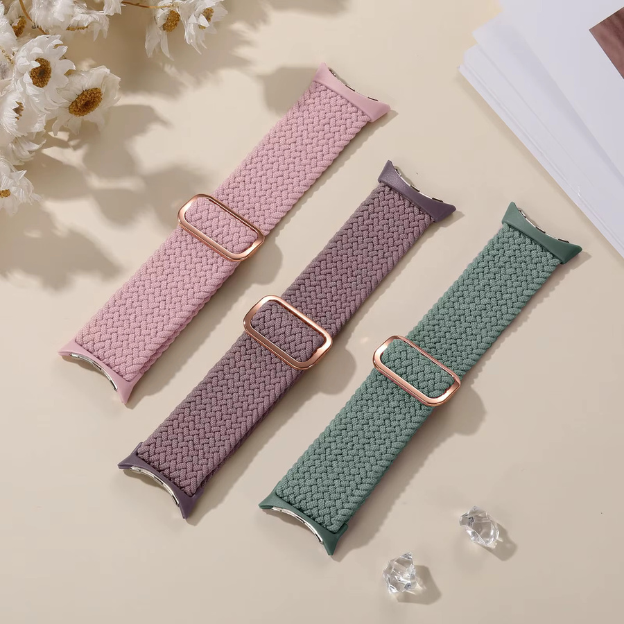 Google Solo Loop Uhrenarmband, Nylon, Google Pixel Watch 1/2/3, 41 mm, Unisex - Bild 2