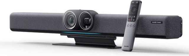 Insta360 Connect KI-Videobar in Grau mit 4K UHD Auflösung - Bild 1