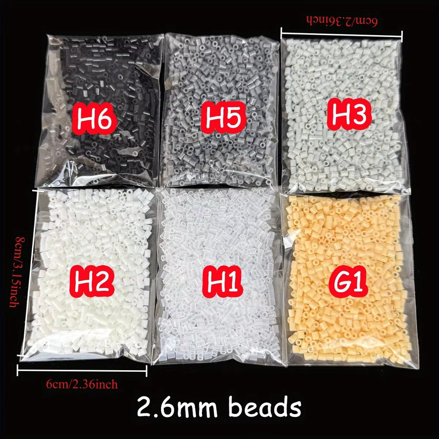 Hama Eisenperlen, Pixel-Puzzle, Nachfüllpack, Bunt / Mehrfarbig, Metall - Bild 2