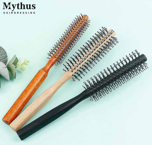 Mythus Rollkamm, Multifunktionaler Kamm für Lockiges und Glattes Haar, Unisex - Bild 1