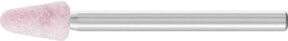 PFERD TOOLS STEEL EDGE Schleifstift Form B 44 für Stahl und Stahlguss, Farbe Pink, Durchmesser: 6 x 10 mm, Schaft-Durchmesser: 3 mm - Bild 1