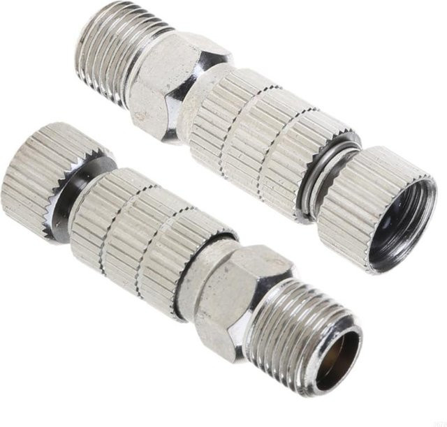Quick Connecter Kopplungsadapter 1/8 Zoll in Silber - Bild 1